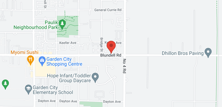 map of 3 9733 BLUNDELL ROAD